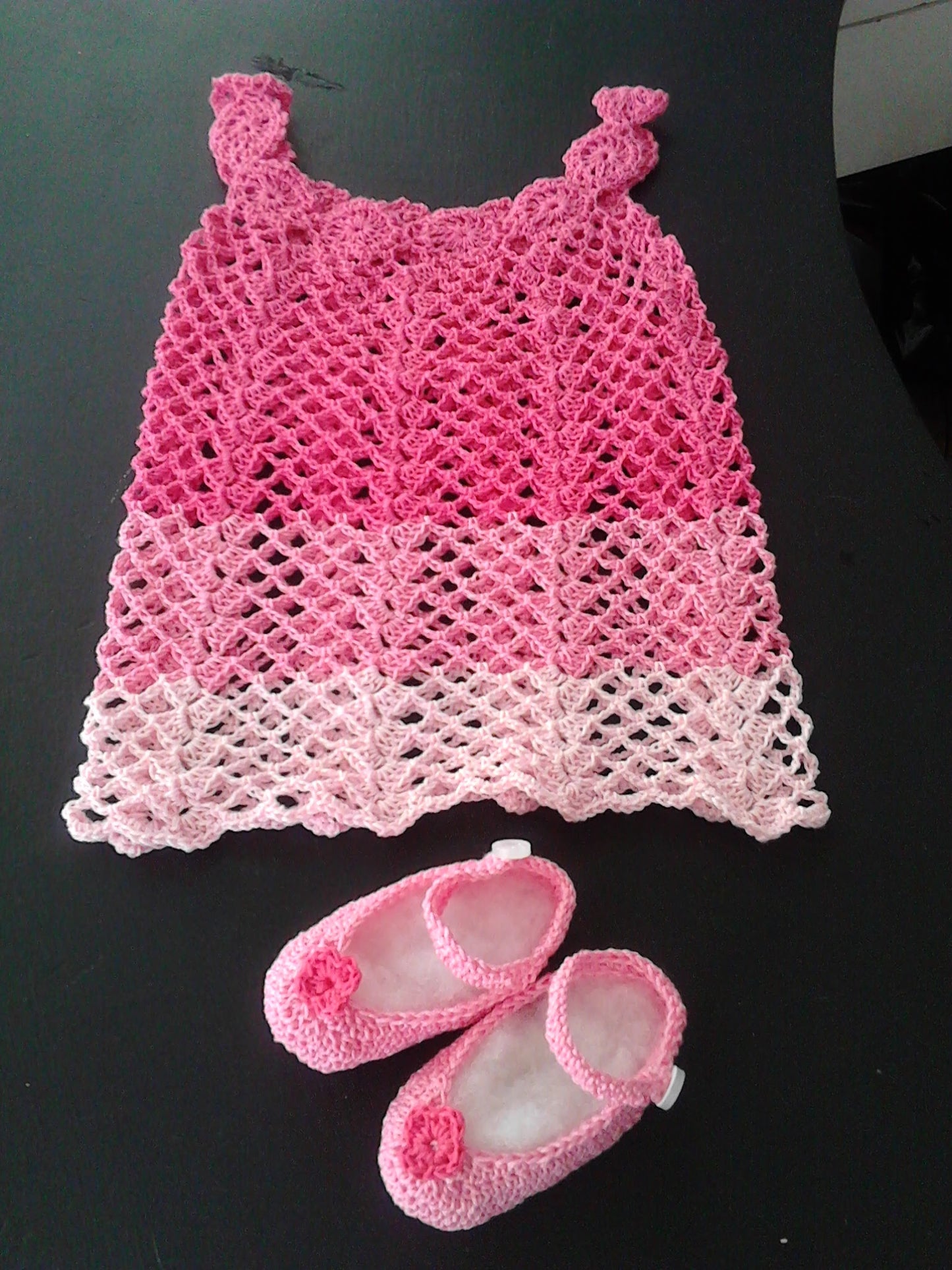 Vestido Tricolor de Bebé